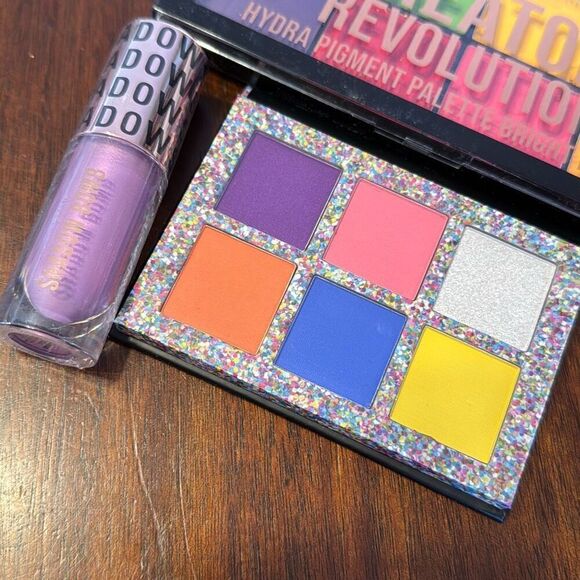 Revolution Makeup Hydra Bright Colors Eyeshadow Palettes + Liquid (B) - Picture 4 of 8